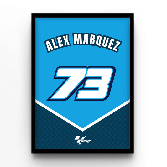 Alex Marquez - A4, A3, A2 Posters Base - Poster Print Shop / Art Prints / PostersBase