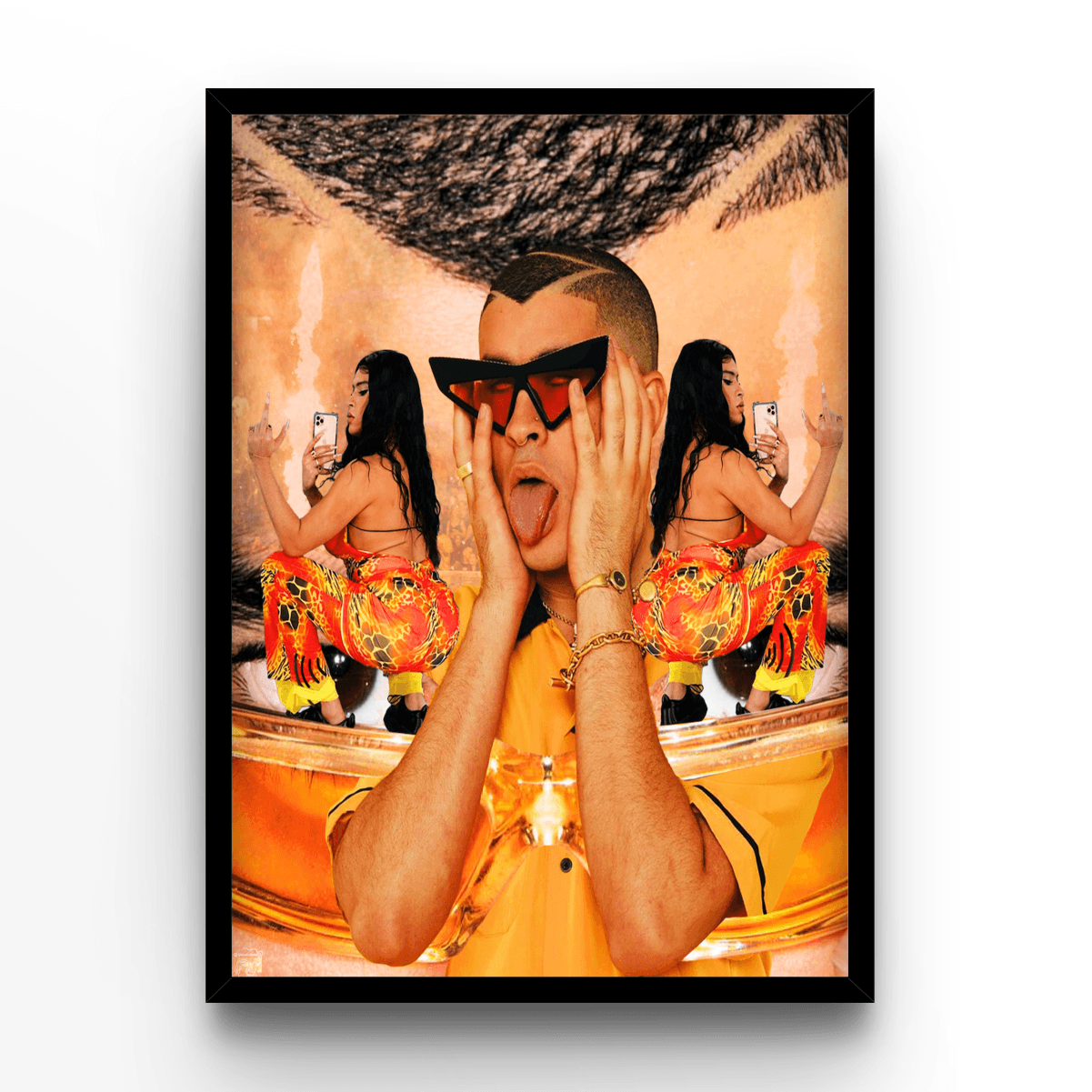 Bad Bunny - A4, A3, A2 Posters Base - Poster Print Shop / Art Prints / PostersBase