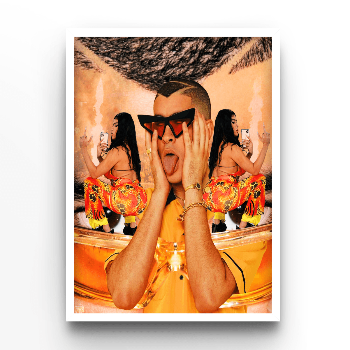 Bad Bunny - A4, A3, A2 Posters Base - Poster Print Shop / Art Prints / PostersBase