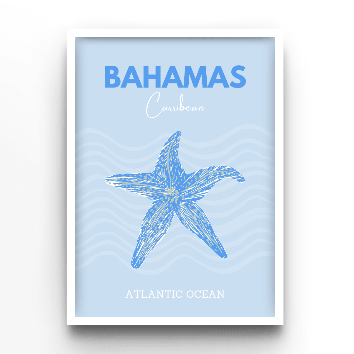 Bahamas - A4, A3, A2 Posters Base - Poster Print Shop / Art Prints / PostersBase