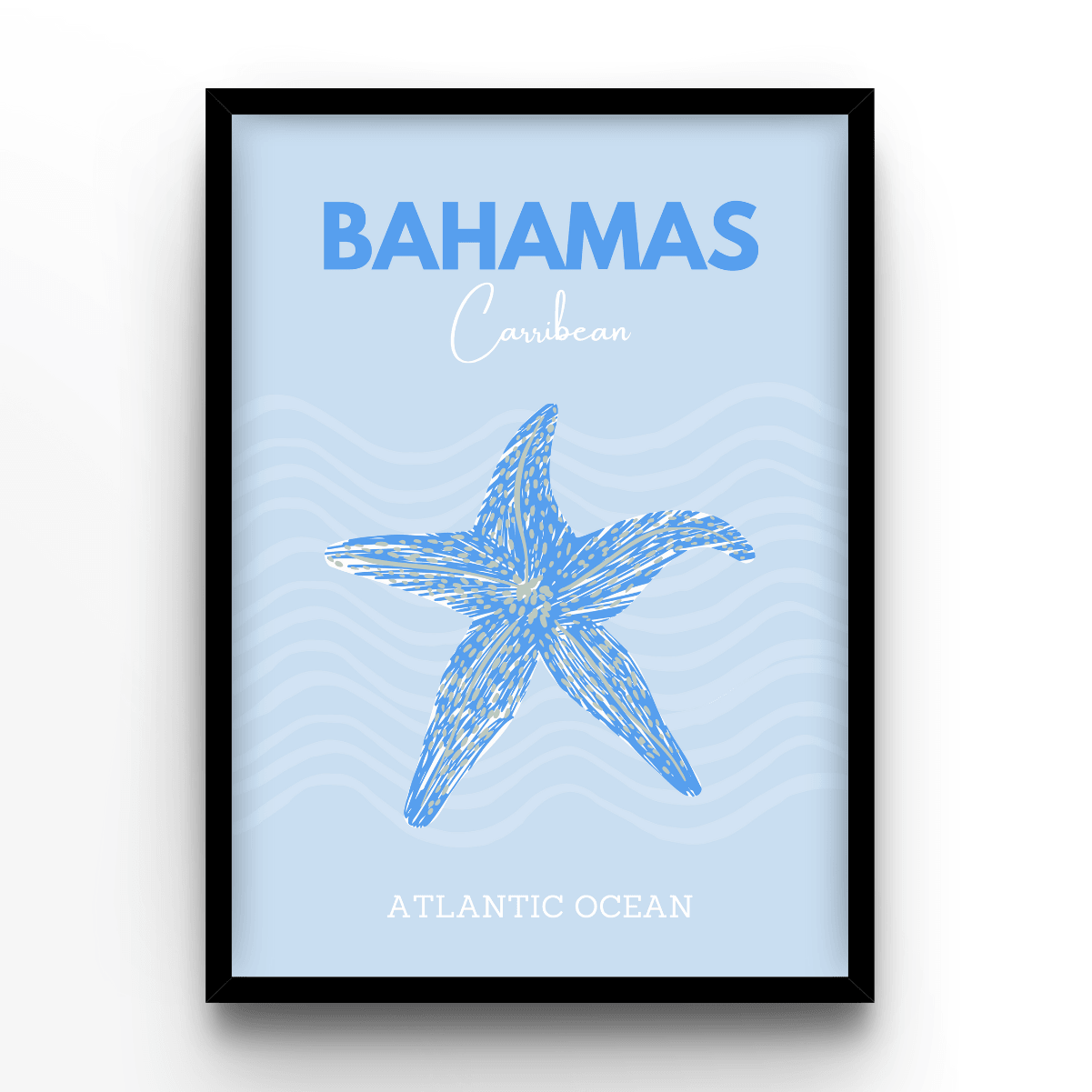 Bahamas - A4, A3, A2 Posters Base - Poster Print Shop / Art Prints / PostersBase