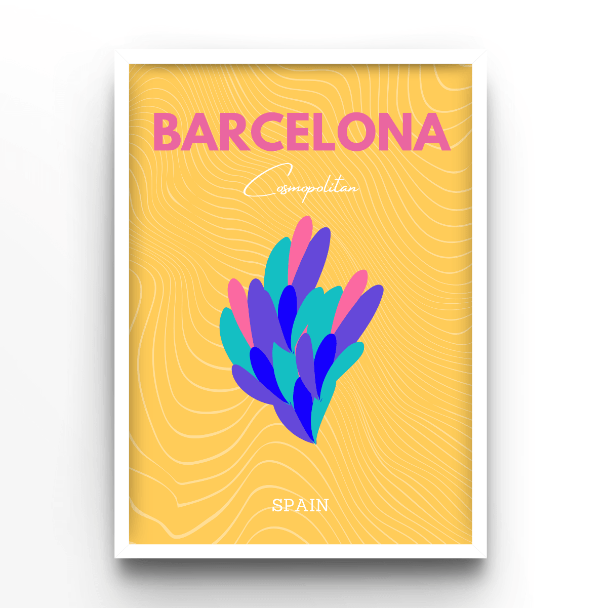 Barcelona - A4, A3, A2 Posters Base - Poster Print Shop / Art Prints / PostersBase