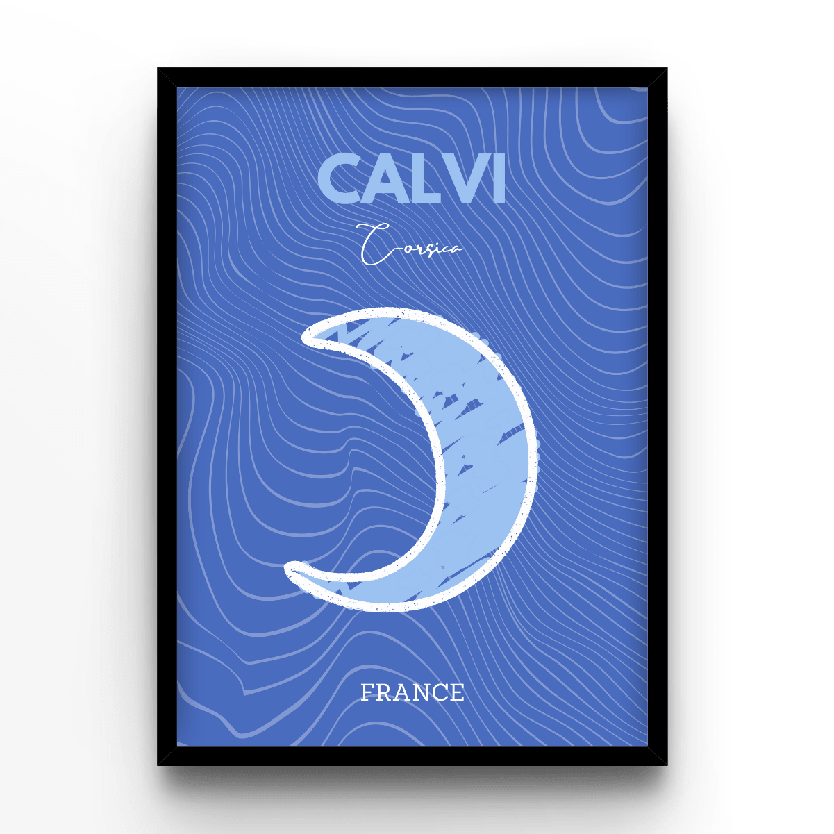 Calvi - A4, A3, A2 Posters Base - Poster Print Shop / Art Prints / PostersBase