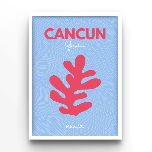 Cancun - A4, A3, A2 Posters Base - Poster Print Shop / Art Prints / PostersBase