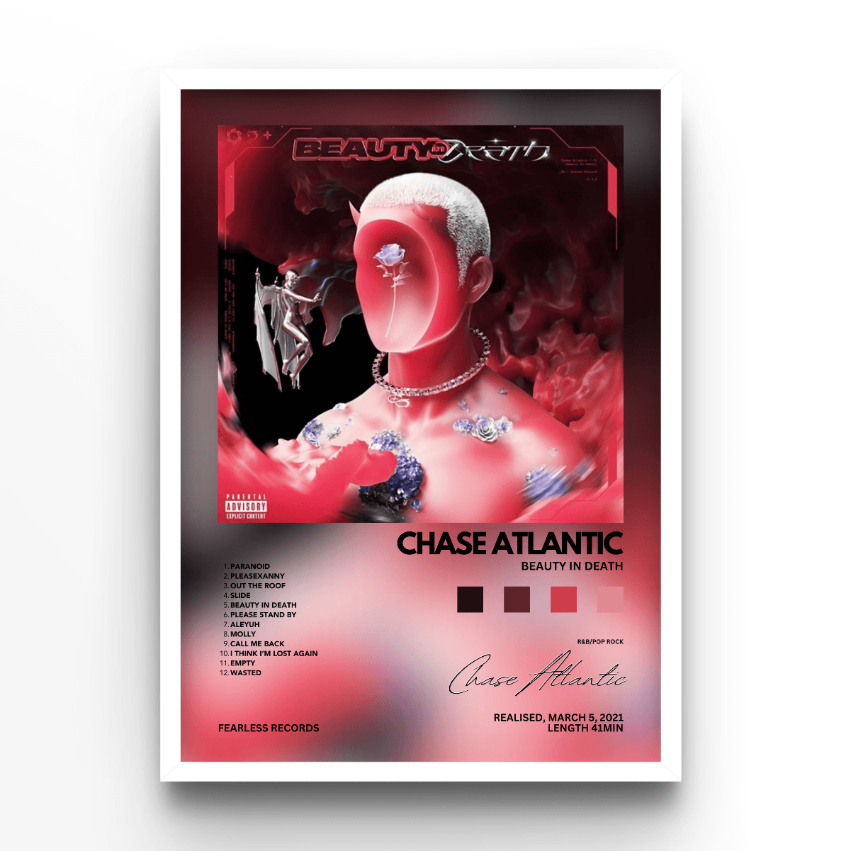 Chase Atlantic Album - A4, A3, A2 Posters Base - Poster Print Shop / Art Prints / PostersBase