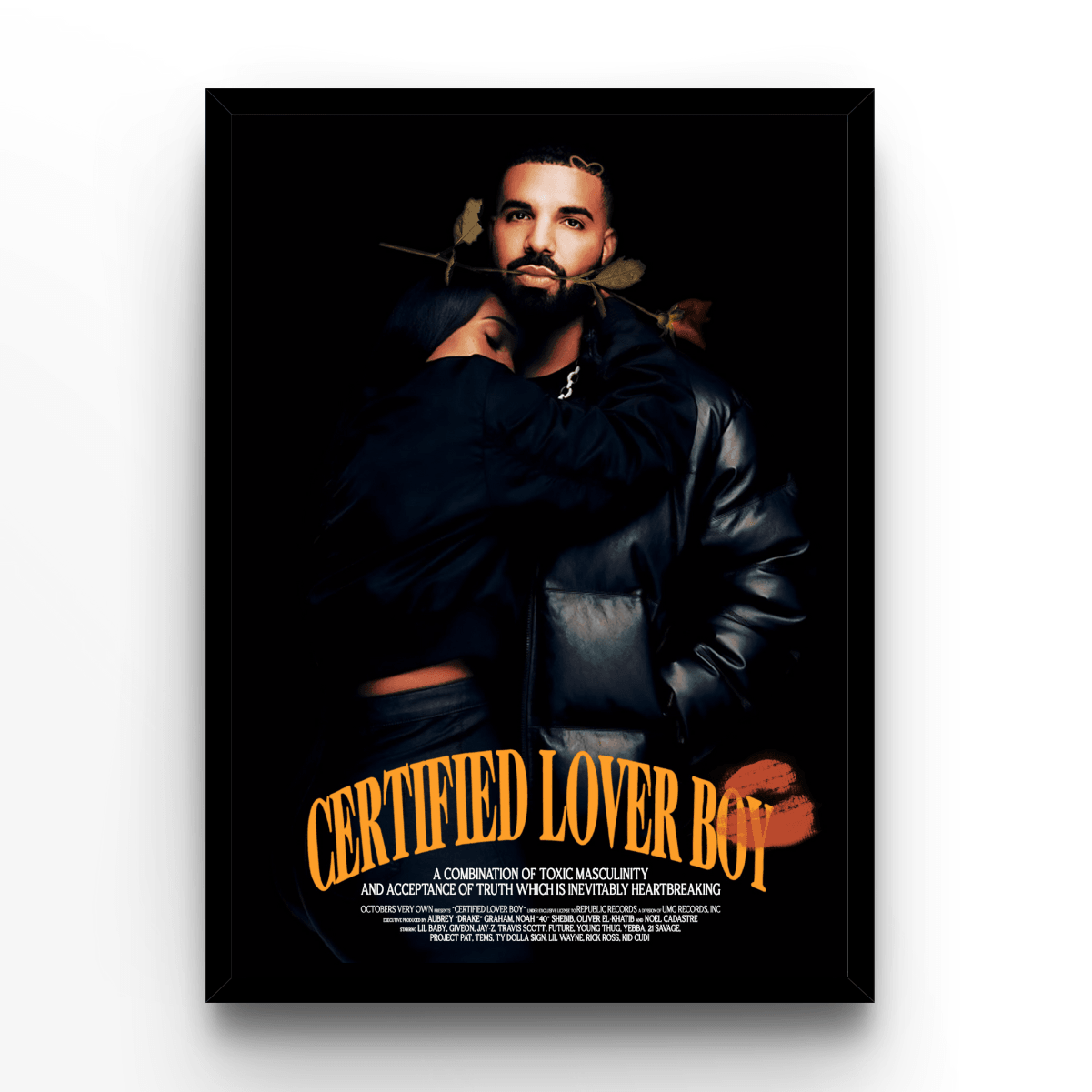 Drake Lover Boy - A4, A3, A2 Posters Base - Poster Print Shop / Art Prints / PostersBase