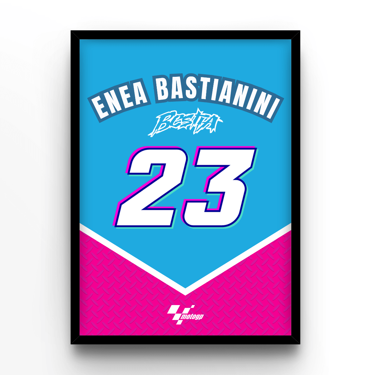 Enea Bastianini - A4, A3, A2 Posters Base - Poster Print Shop / Art Prints / PostersBase