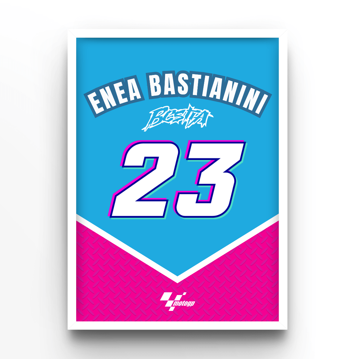 Enea Bastianini - A4, A3, A2 Posters Base - Poster Print Shop / Art Prints / PostersBase