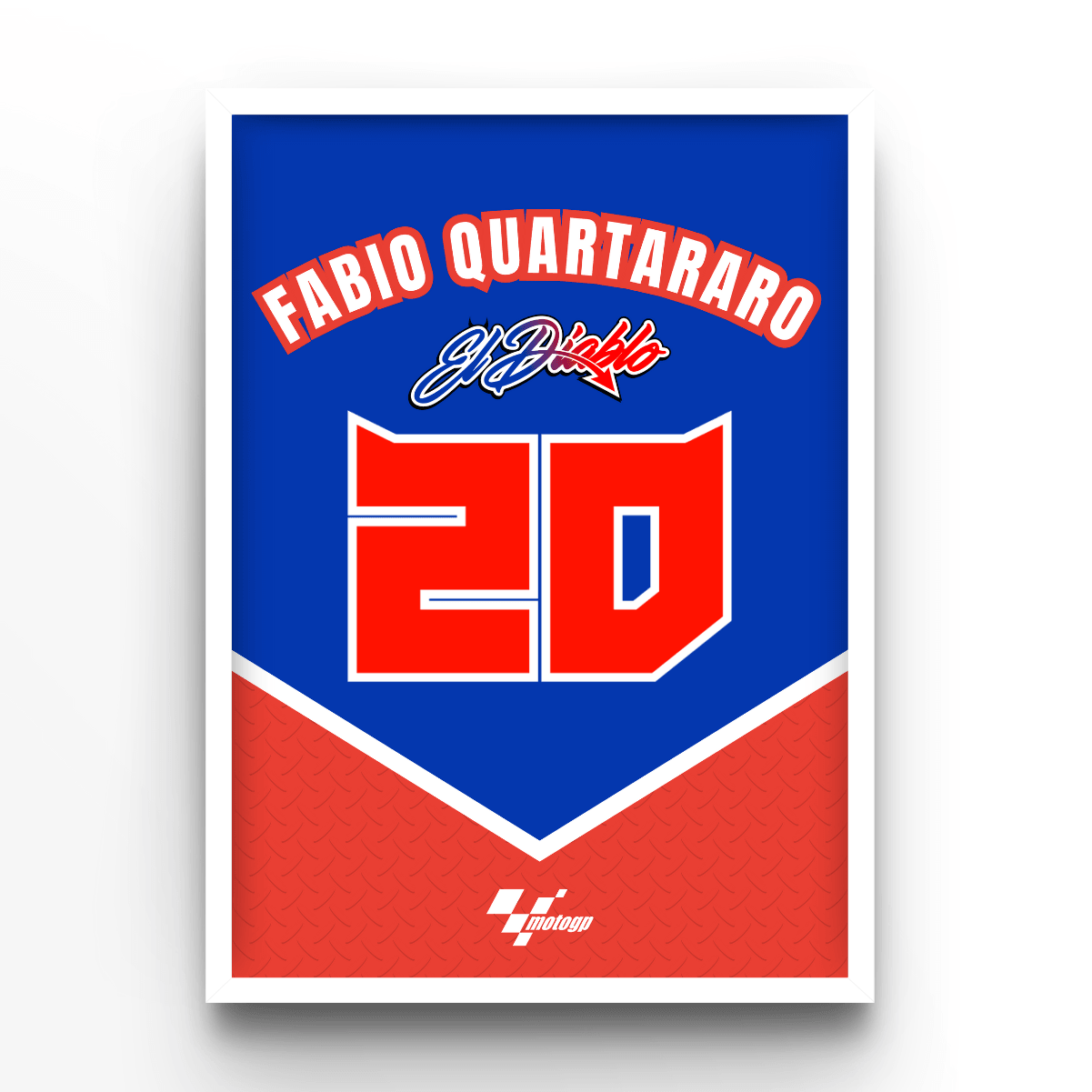 Fabio Quartararo - A4, A3, A2 Posters Base - Poster Print Shop / Art Prints / PostersBase