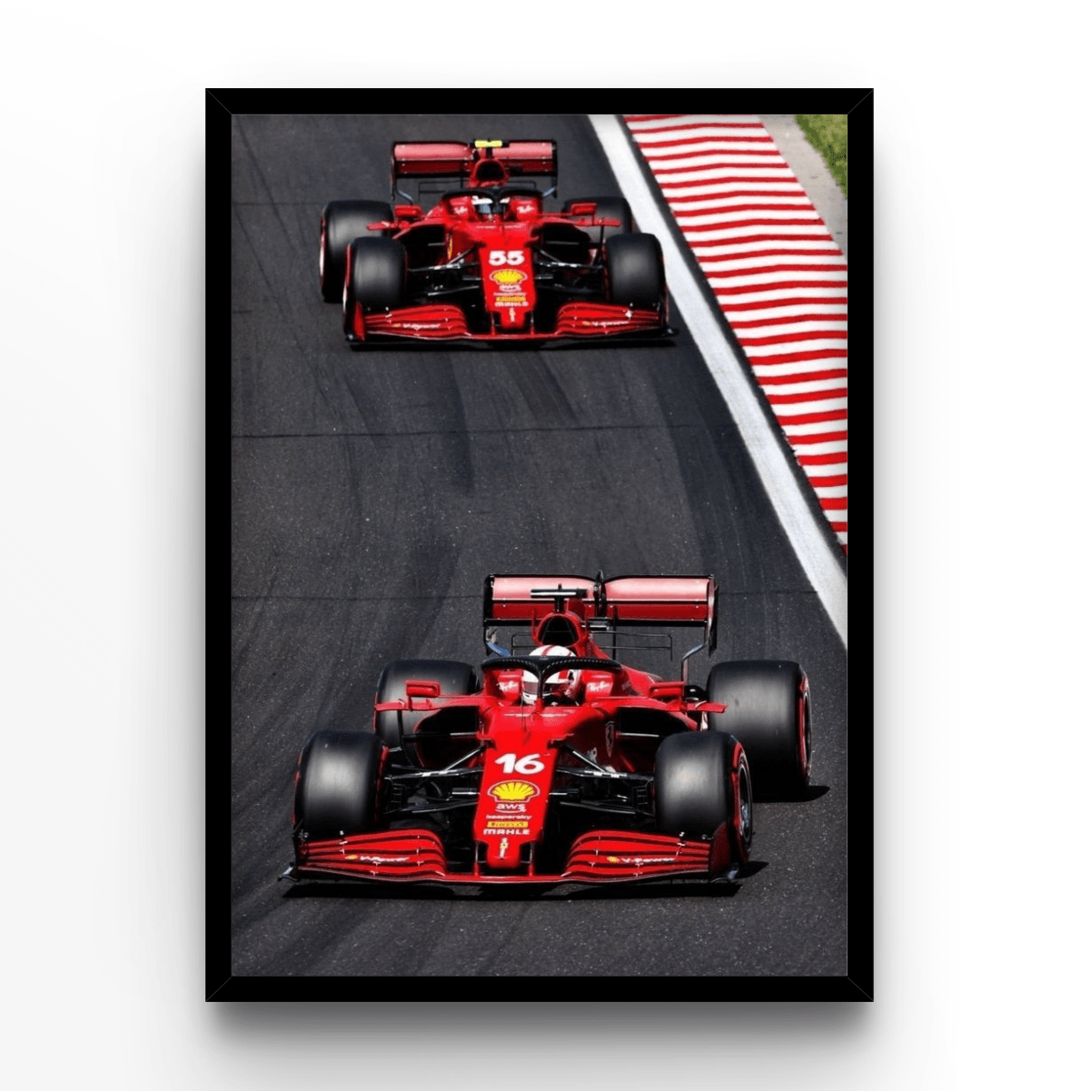 Ferrari Drivers - A4, A3, A2 Posters Base - Poster Print Shop / Art Prints / PostersBase