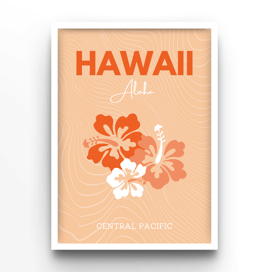 Hawaii - A4, A3, A2 Posters Base - Poster Print Shop / Art Prints / PostersBase