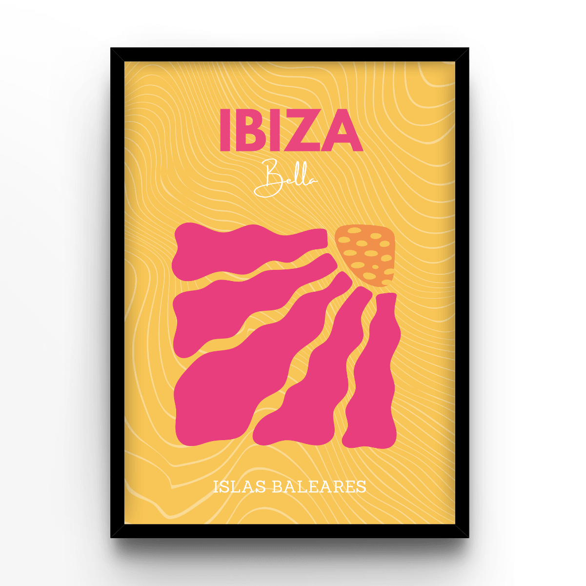 Ibiza Sunlight - A4, A3, A2 Posters Base - Poster Print Shop / Art Prints / PostersBase