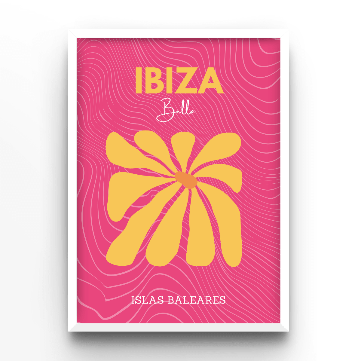 Ibiza Sunset - A4, A3, A2 Posters Base - Poster Print Shop / Art Prints / PostersBase