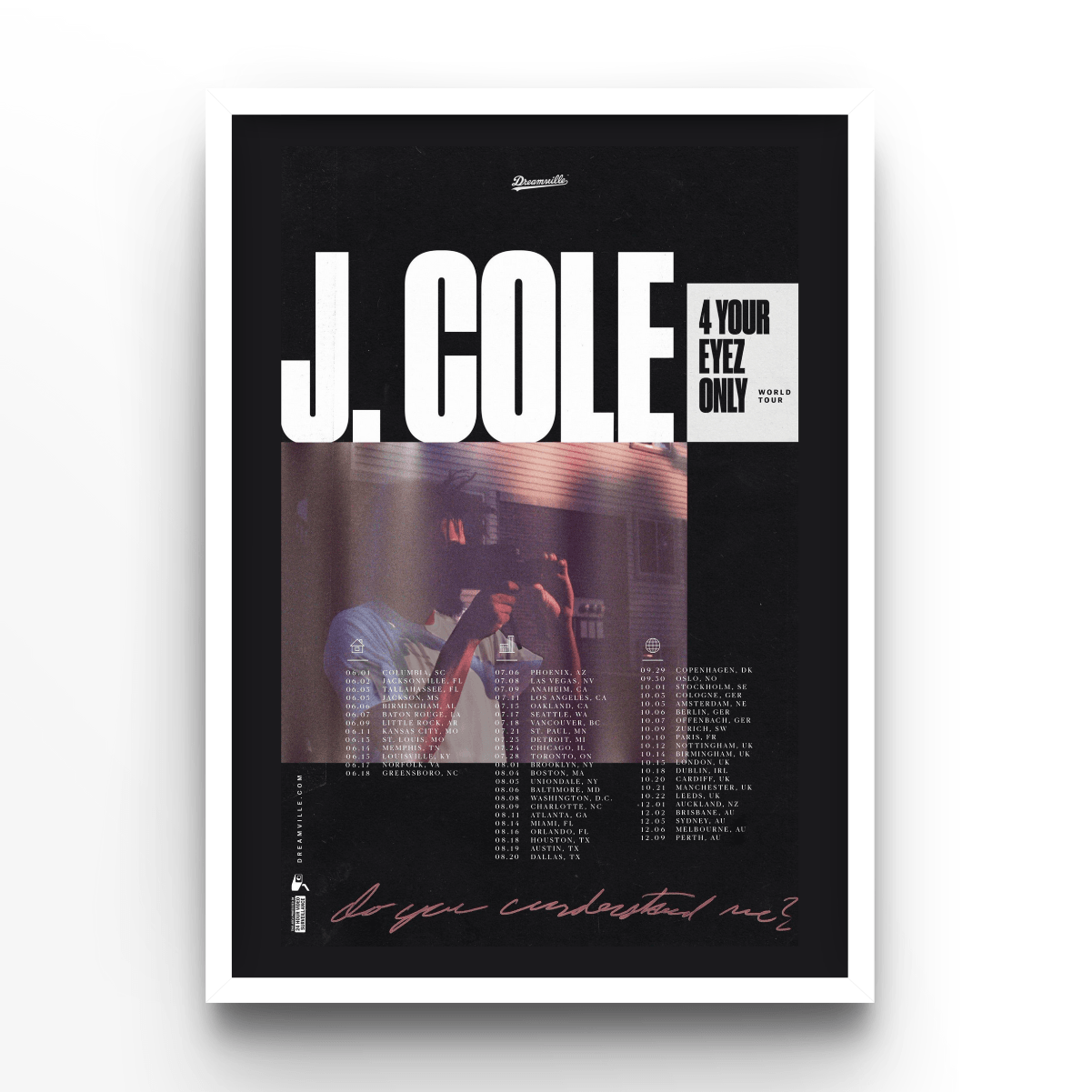 J.Cole 4 Your Eyez Only - A4, A3, A2 Posters Base - Poster Print Shop / Art Prints / PostersBase