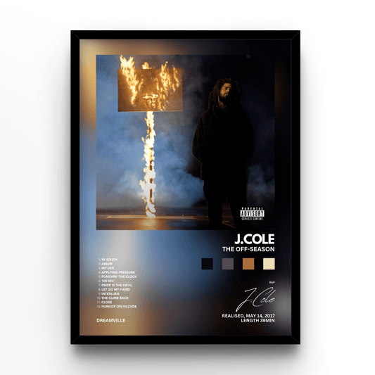 J.Cole The Off-Season - A4, A3, A2 Posters Base - Poster Print Shop / Art Prints / PostersBase