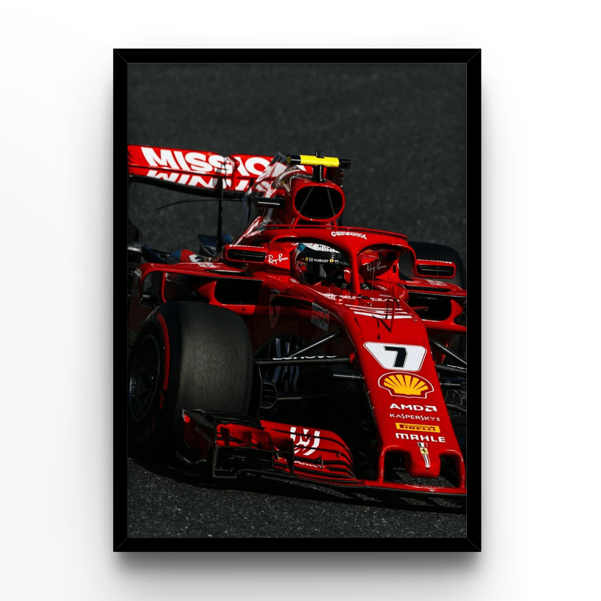 Kimi Räikkönen 1 - A4, A3, A2 Posters Base - Poster Print Shop / Art Prints / PostersBase