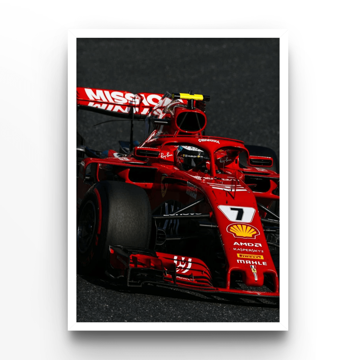 Kimi Räikkönen 1 - A4, A3, A2 Posters Base - Poster Print Shop / Art Prints / PostersBase