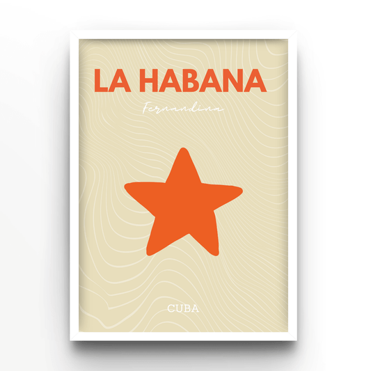 La Habana - A4, A3, A2 Posters Base - Poster Print Shop / Art Prints / PostersBase