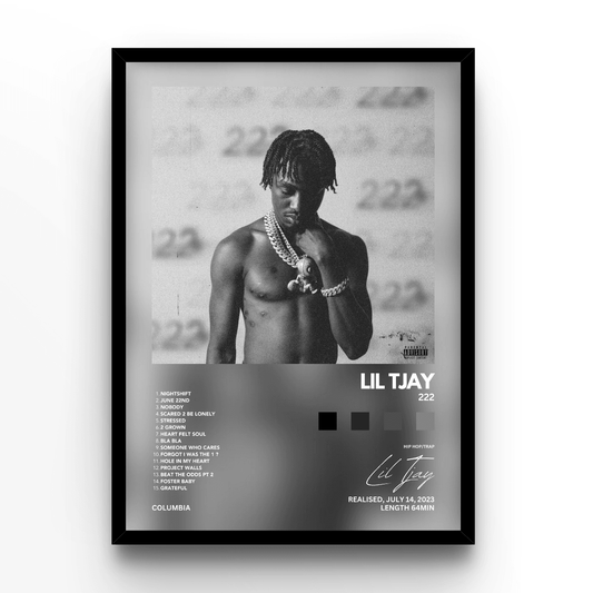 Lil Tjay 222 - A4, A3, A2 Posters Base - Poster Print Shop / Art Prints / PostersBase