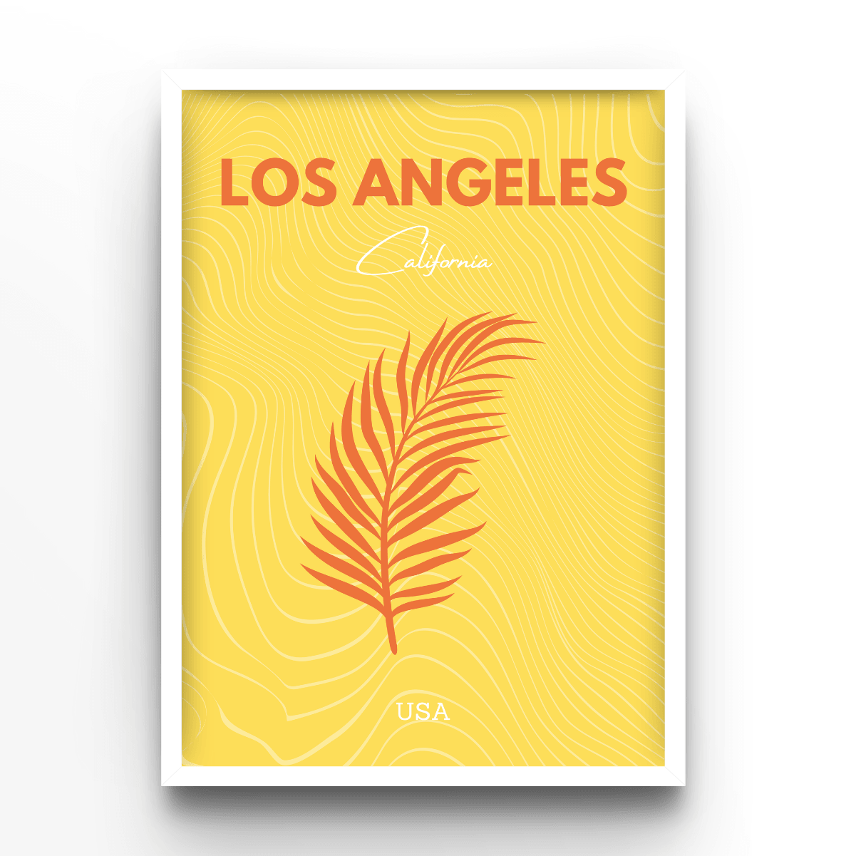 Los Angeles - A4, A3, A2 Posters Base - Poster Print Shop / Art Prints / PostersBase