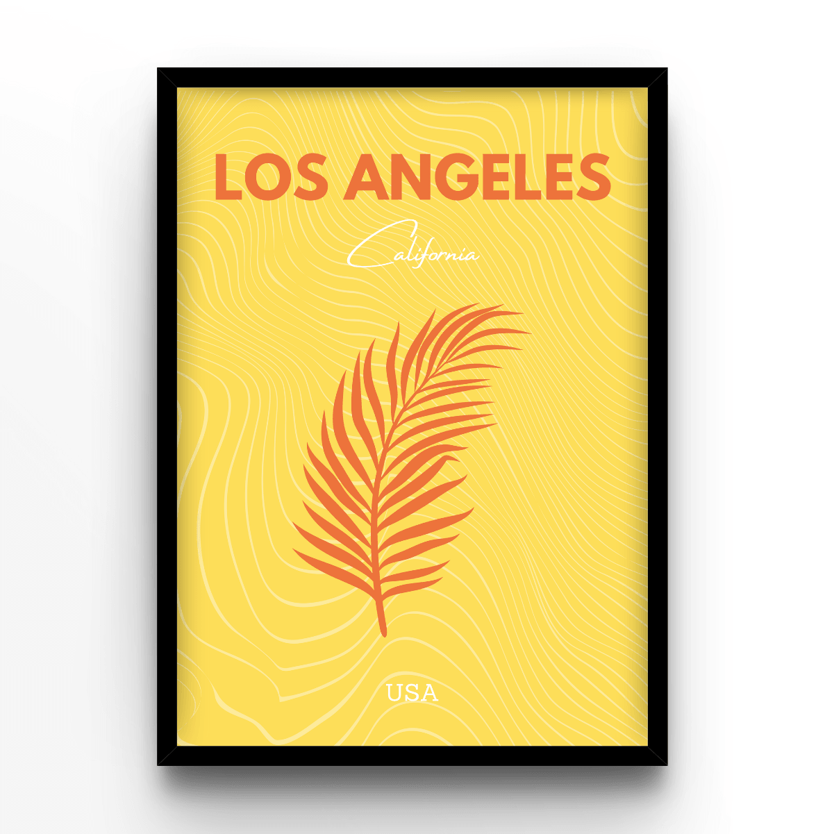 Los Angeles - A4, A3, A2 Posters Base - Poster Print Shop / Art Prints / PostersBase
