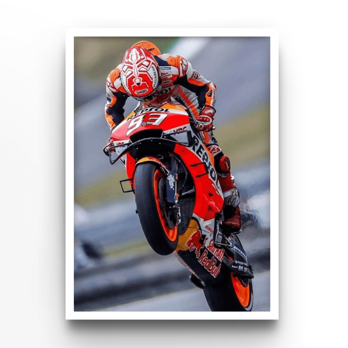Marc Marquez 5 - A4, A3, A2 Posters Base - Poster Print Shop / Impresiones de Arte / PostersBase