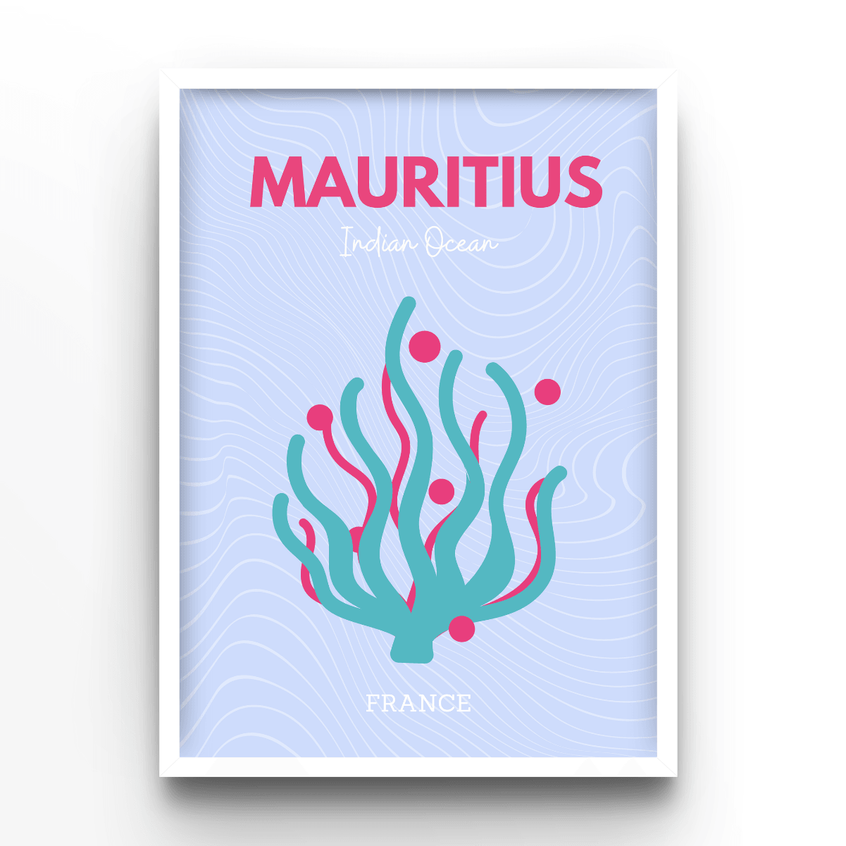 Mauritius - A4, A3, A2 Posters Base - Poster Print Shop / Art Prints / PostersBase