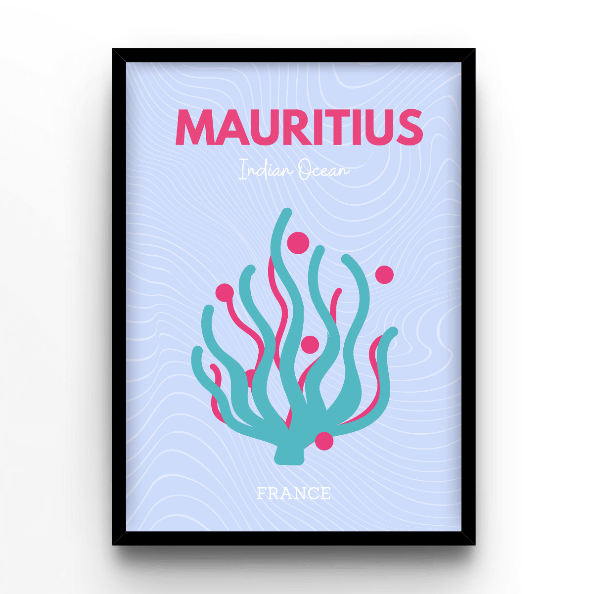 Mauritius - A4, A3, A2 Posters Base - Poster Print Shop / Art Prints / PostersBase