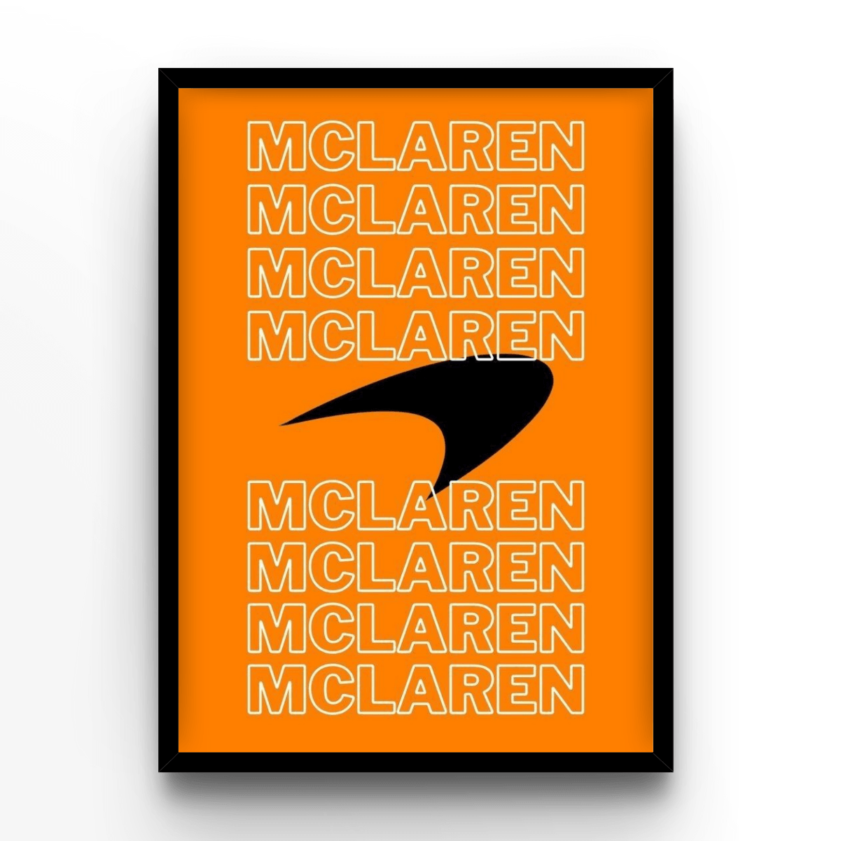 McLaren - A4, A3, A2 Posters Base - Poster Print Shop / Art Prints / PostersBase
