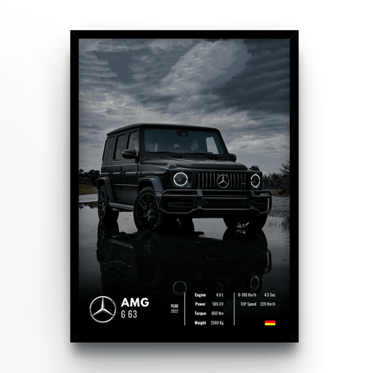 Mercedes AMG G 63 Collector - A4, A3, A2 Posters Base - Poster Print Shop / Art Prints / PostersBase