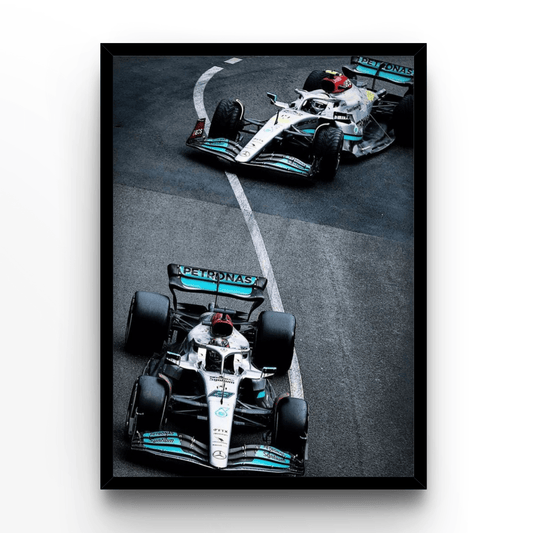 Mercedes Drivers - A4, A3, A2 Posters Base - Poster Print Shop / Art Prints / PostersBase