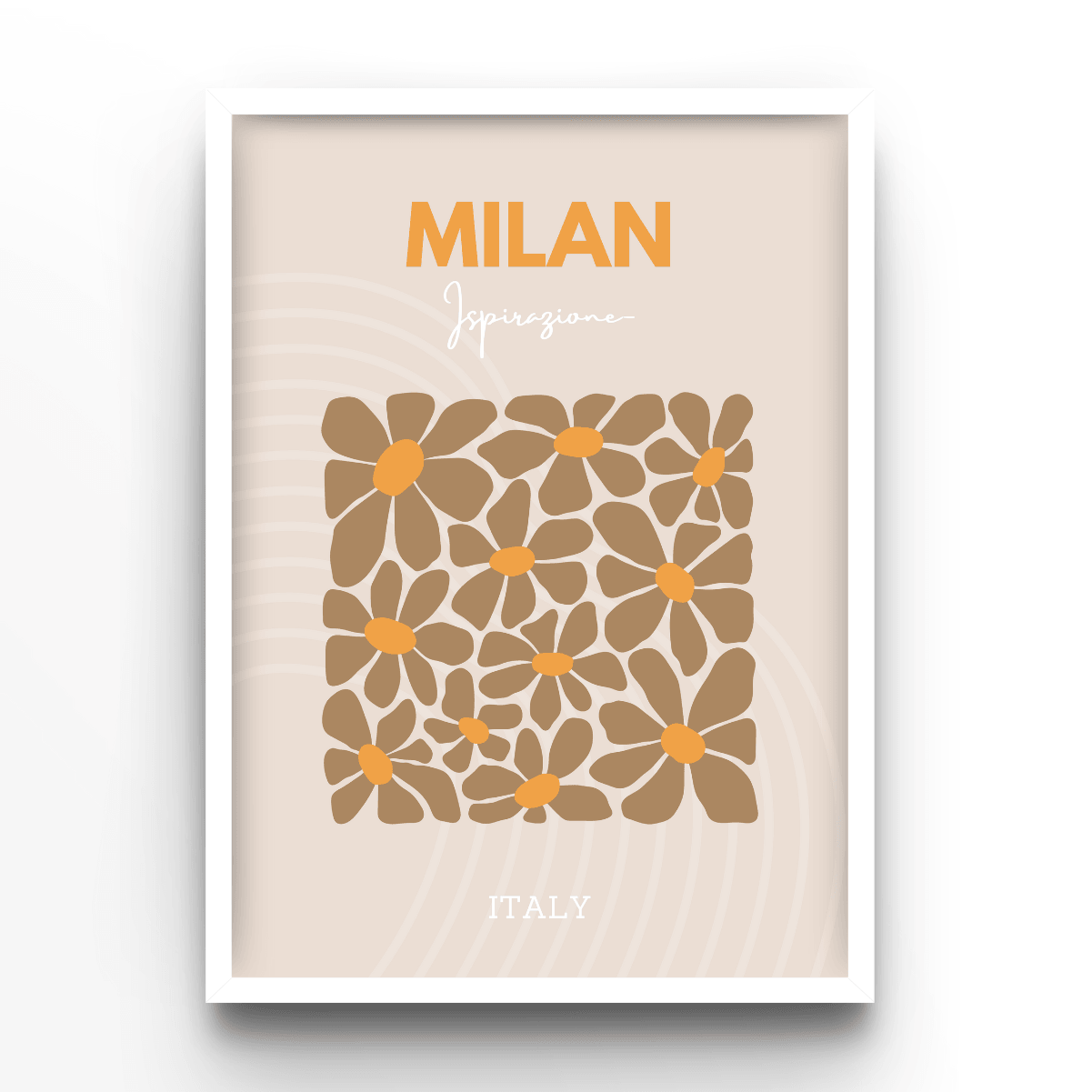 Milan - A4, A3, A2 Posters Base - Poster Print Shop / Art Prints / PostersBase