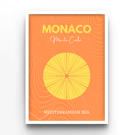 Monaco - A4, A3, A2 Posters Base - Poster Print Shop / Art Prints / PostersBase