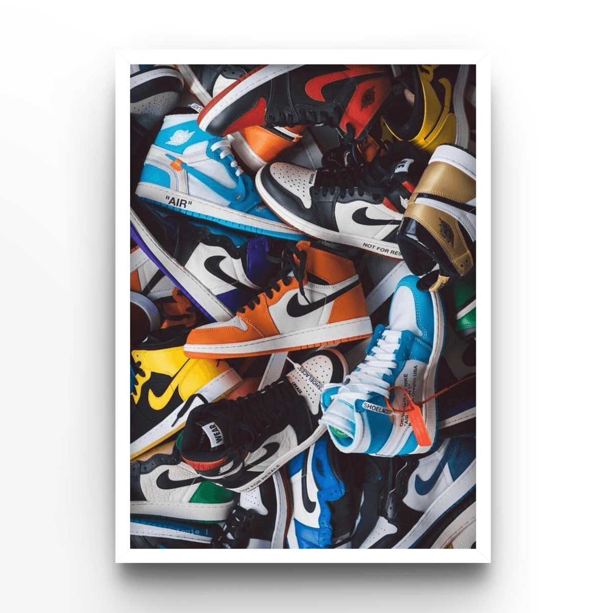 "Money Shoes" - A4, A3, A2 Posters Base - Poster Print Shop / Art Prints / PostersBase