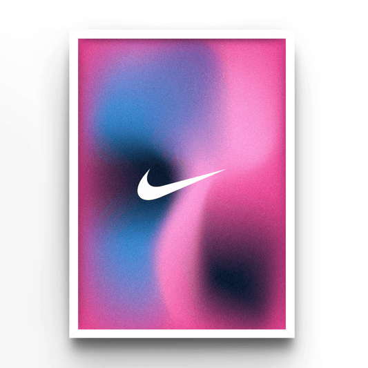 Nike Blur Pink - A4, A3, A2 Posters Base - Poster Print Shop / Art Prints / PostersBase
