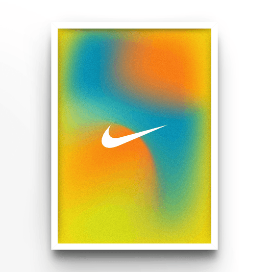 Nike Blur Yellow - A4, A3, A2 Posters Base - Poster Print Shop / Art Prints / PostersBase
