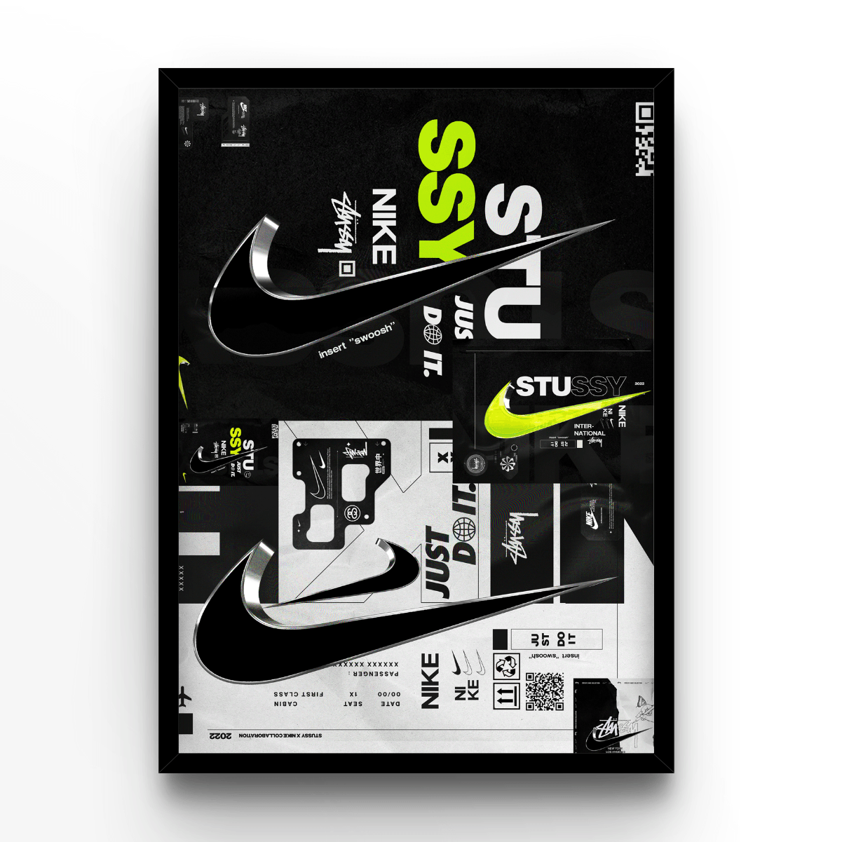 Nike "Insert" - A4, A3, A2 Posters Base - Poster Print Shop / Art Prints / PostersBase