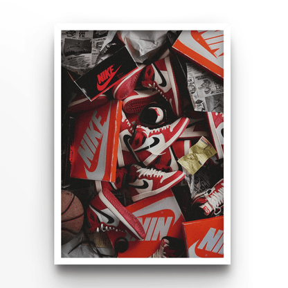 Posters Nike Shoes Red Only – Posters Base - Main Image