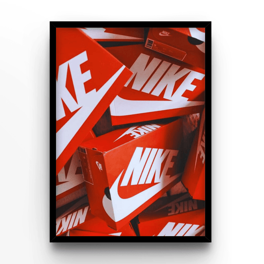 "Nikebox" - A4, A3, A2 Posters Base - Poster Print Shop / Art Prints / PostersBase