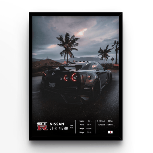 Nissan GT-R Nismo Collector - A4, A3, A2 Posters Base - Poster Print Shop / Art Prints / PostersBase
