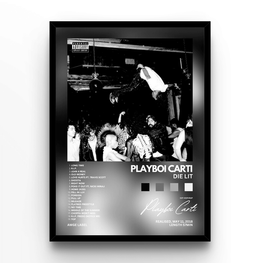 Playboi Carti Album - A4, A3, A2 Posters Base - Poster Print Shop / Art Prints / PostersBase