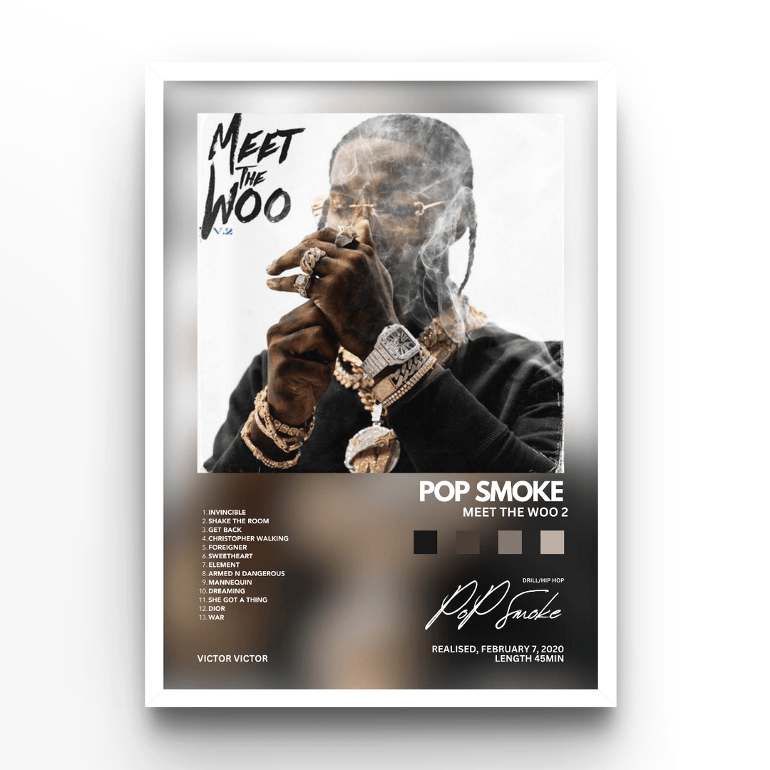 Posters Pop Smoke Meet The Woo Album - Only €11.95 – Posters Base
