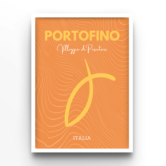 Portofino - A4, A3, A2 Posters Base - Poster Print Shop / Art Prints / PostersBase