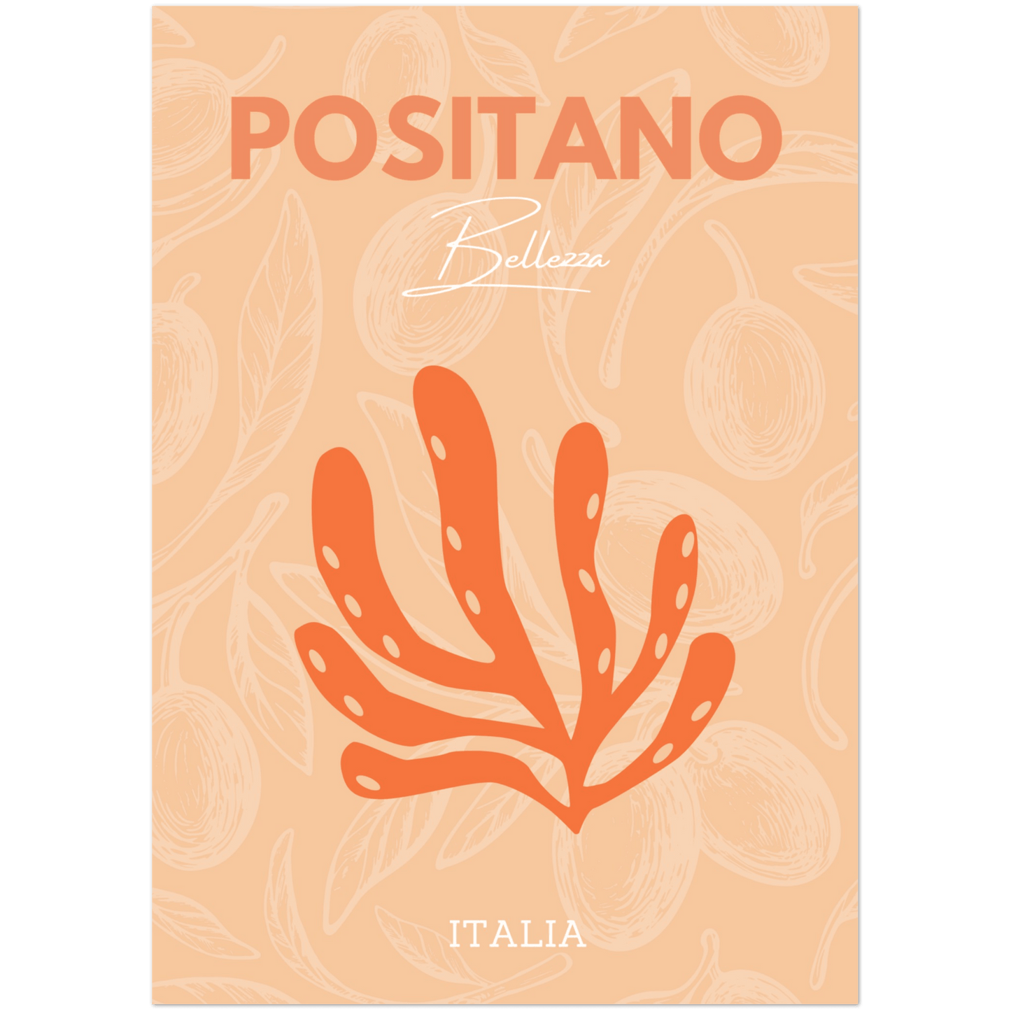 Positano - A4, A3, A2 Posters Base - Poster Print Shop / Art Prints / PostersBase