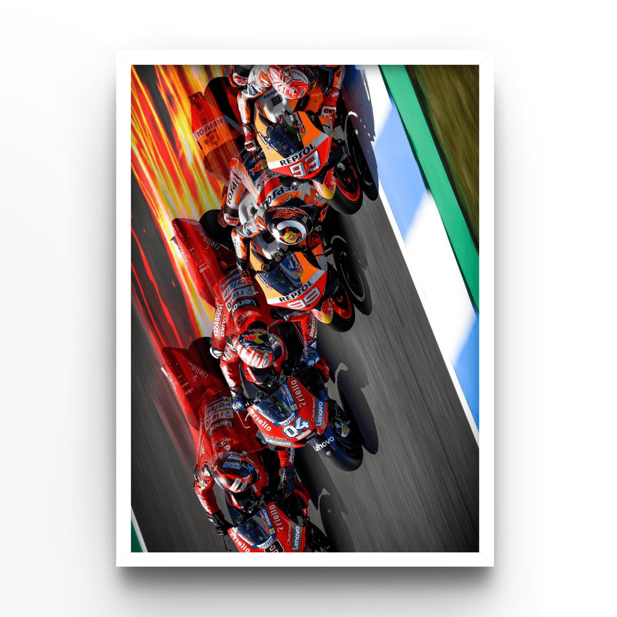 Race 3 - A4, A3, A2 Posters Base - Poster Print Shop / Art Prints / PostersBase