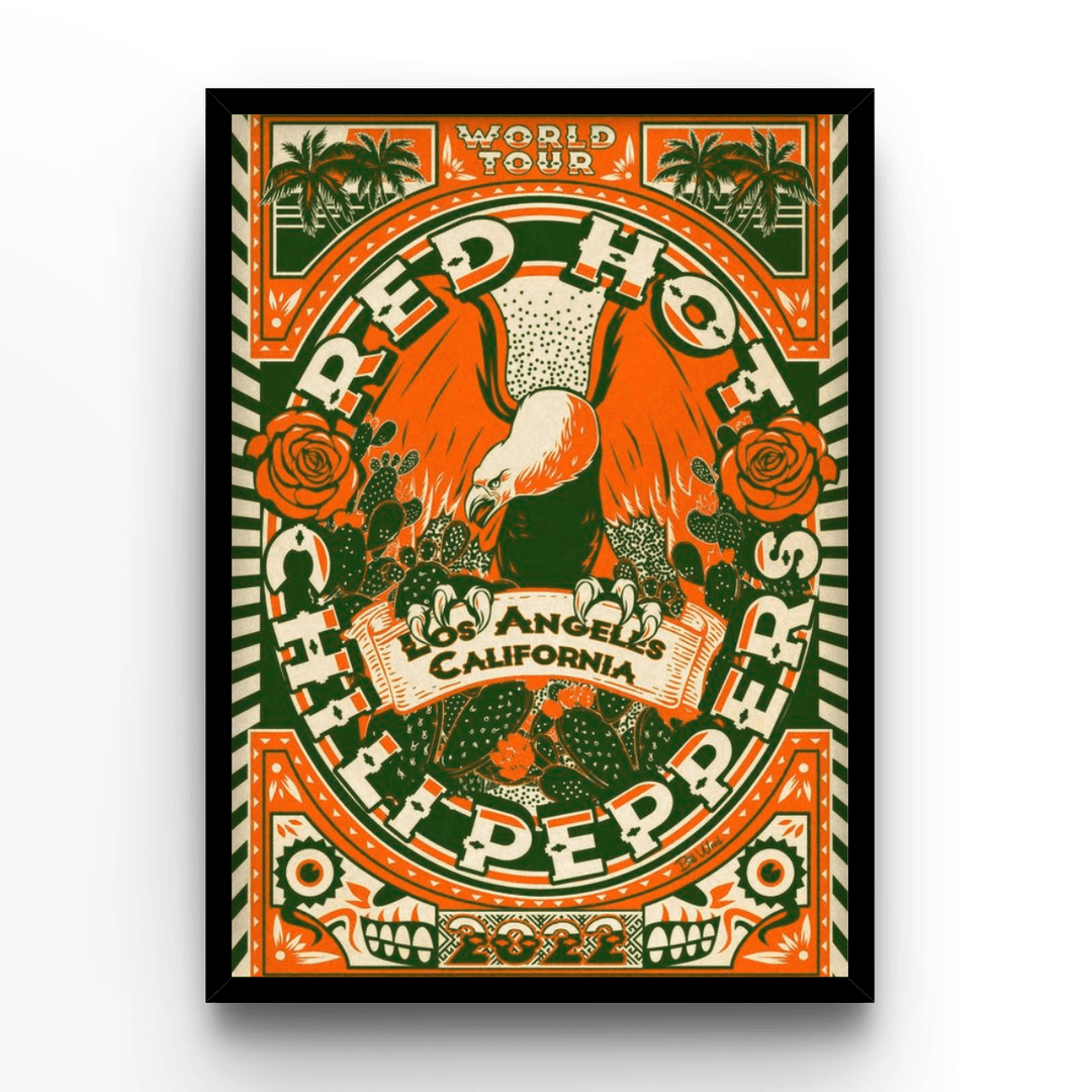Posters Red Hot Chili Peppers California - Only €11.95 – Posters Base