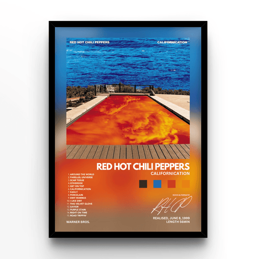Red Hot Chili Peppers Californication - A4, A3, A2 Posters Base - Poster Print Shop / Art Prints / PostersBase