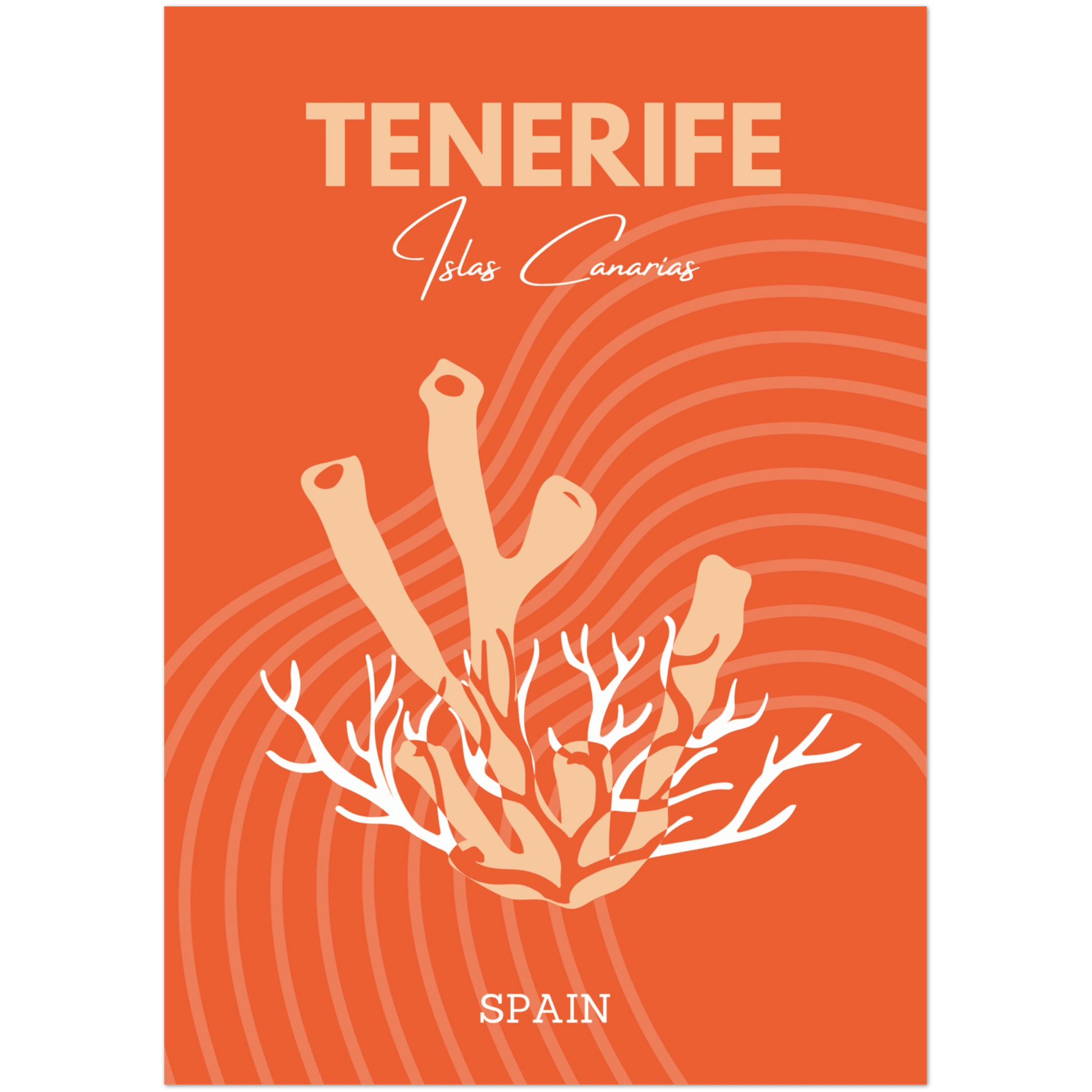 Tenerife - A4, A3, A2 Posters Base - Poster Print Shop / Art Prints / PostersBase