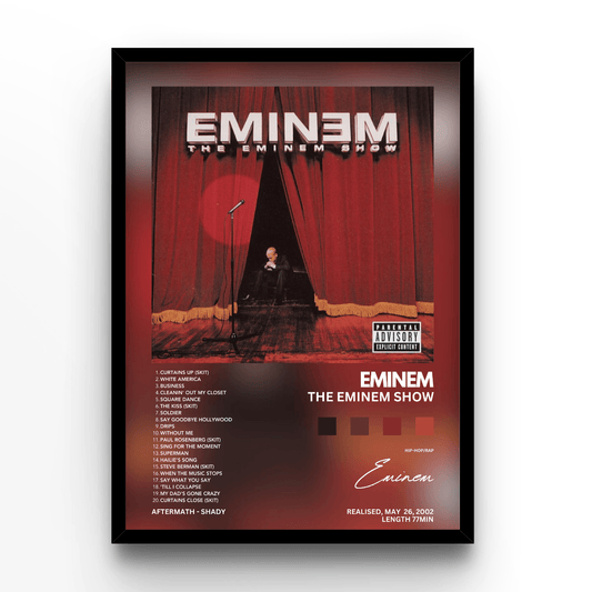 The Eminem Show - A4, A3, A2 Posters Base - Poster Print Shop / Art Prints / PostersBase