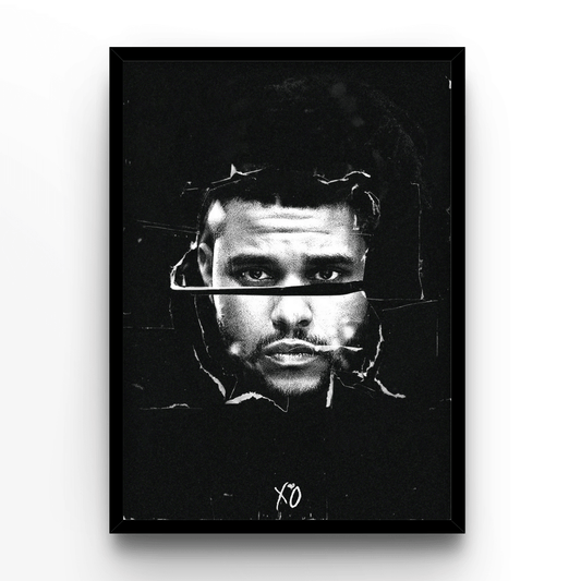 The Weeknd B&W - A4, A3, A2 Posters Base - Poster Print Shop / Art Prints / PostersBase